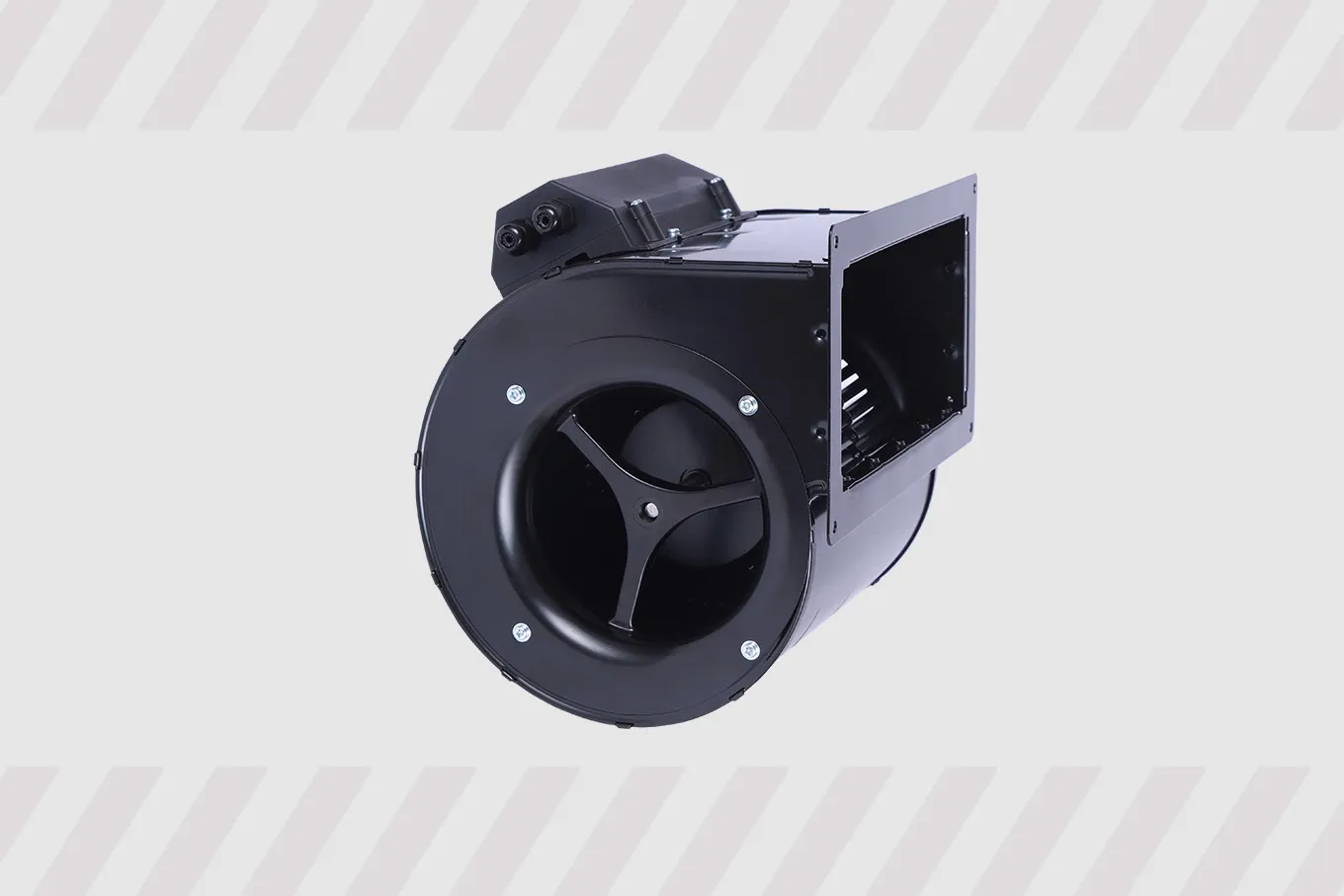 Wideo przedstawiające wentylatory odśrodkowe o zakrzywionych do przodu